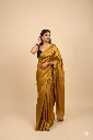 Golden Tissue Saree